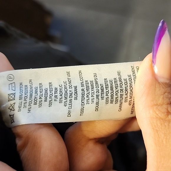 french connection parka heavy long green winter heavy jacket size 6 - Picture 6 of 9